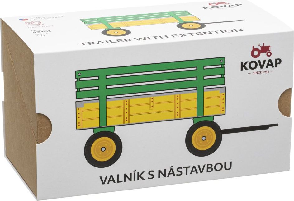 KOVAP Valník s nástavbou zelený - obrázek 6