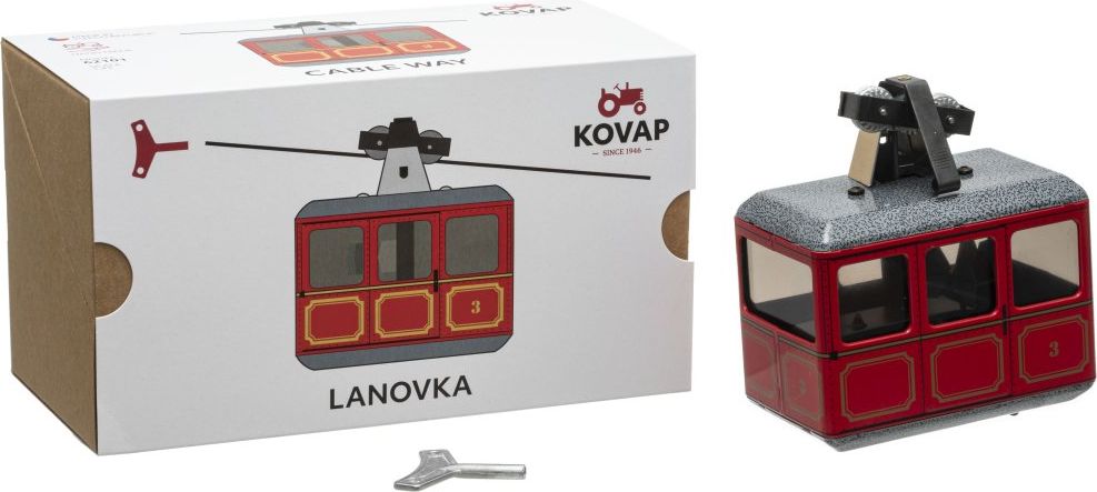 KOVAP Lanovka červená - obrázek 5