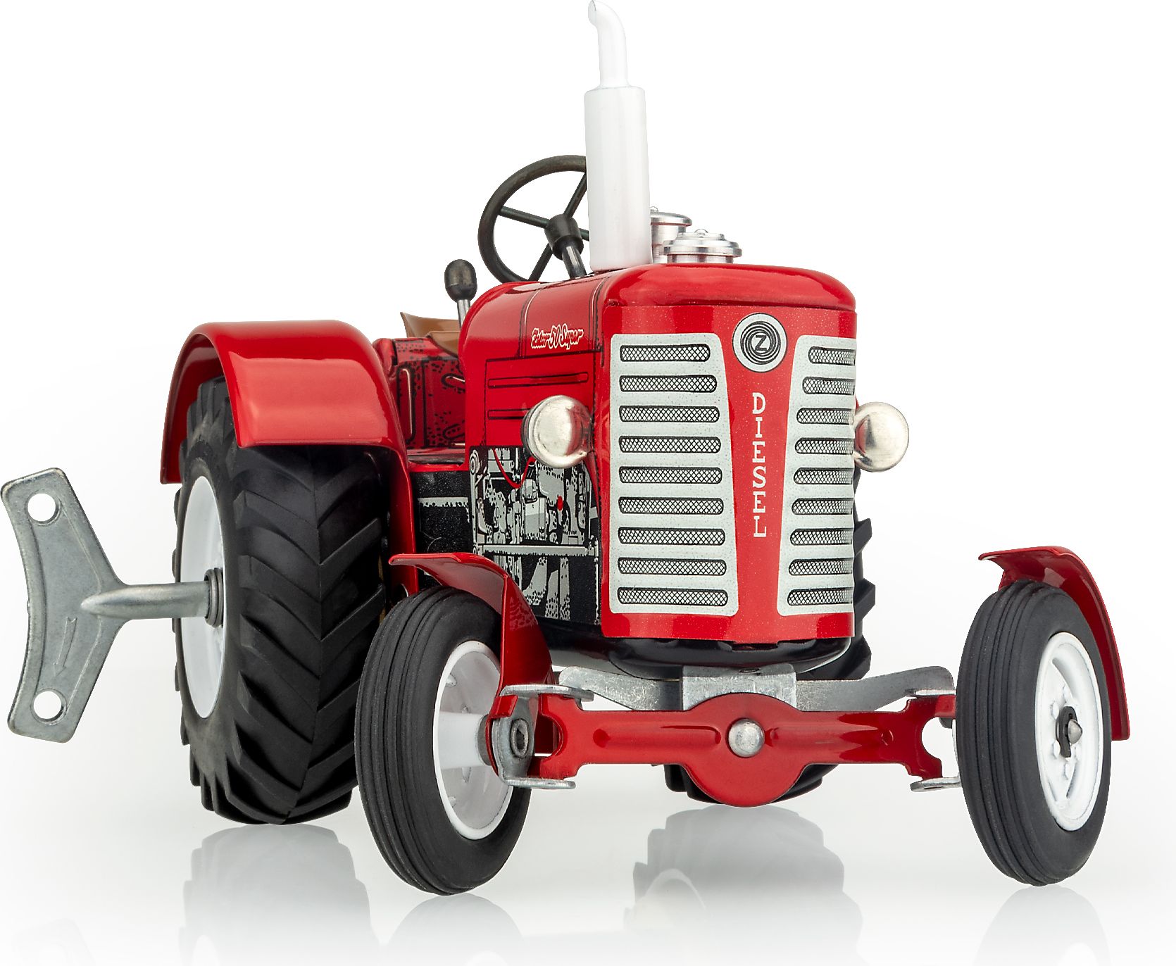 KOVAP Traktor ZETOR 50 SUPER červený - obrázek 3