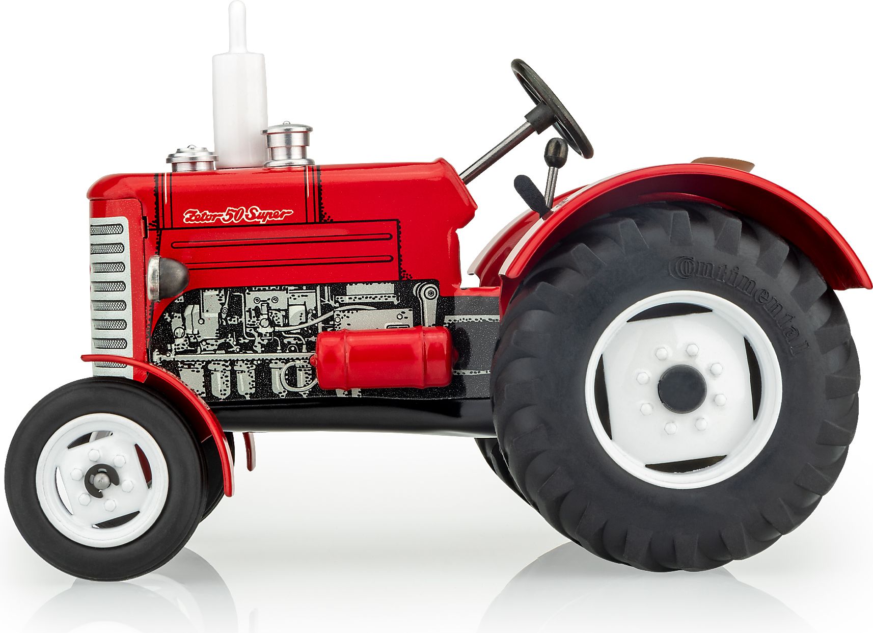 KOVAP Traktor ZETOR 50 SUPER červený - obrázek 4