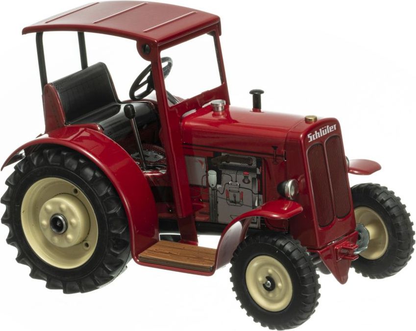 Kovap Traktor SCHLÜTER DS 25 červený – se střechou - obrázek 3