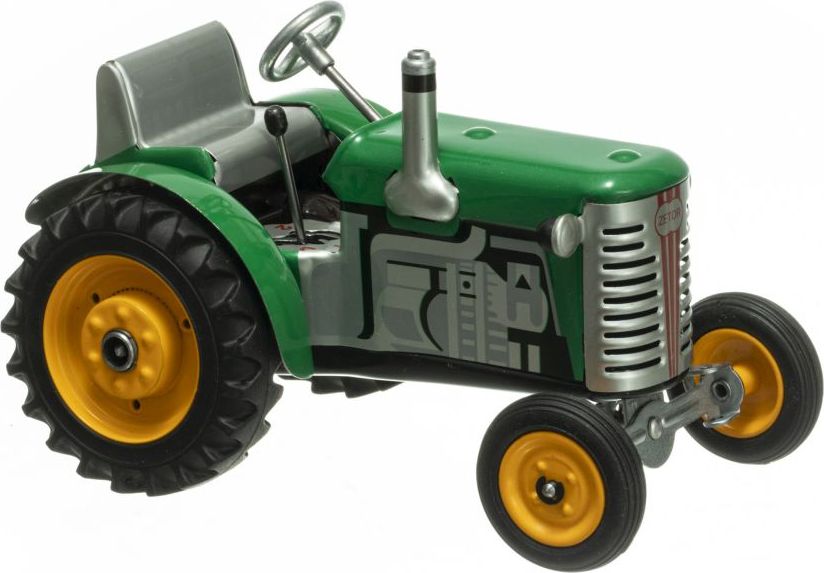 KOVAP Traktor ZETOR SOLO zelený – kovové disky kol - obrázek 3