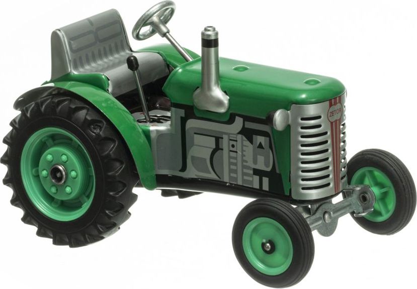 Kovap Traktor ZETOR zelený plastové disky - obrázek 3