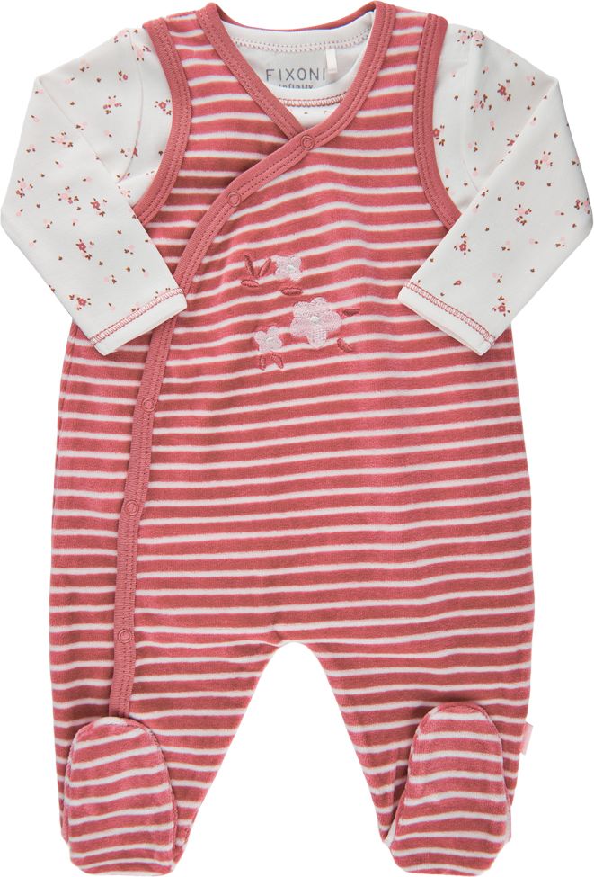 Fixoni novorozenecký set-body s dlouhým rukávem a dupaček 422000-5718 Velikost: 50 - obrázek 1