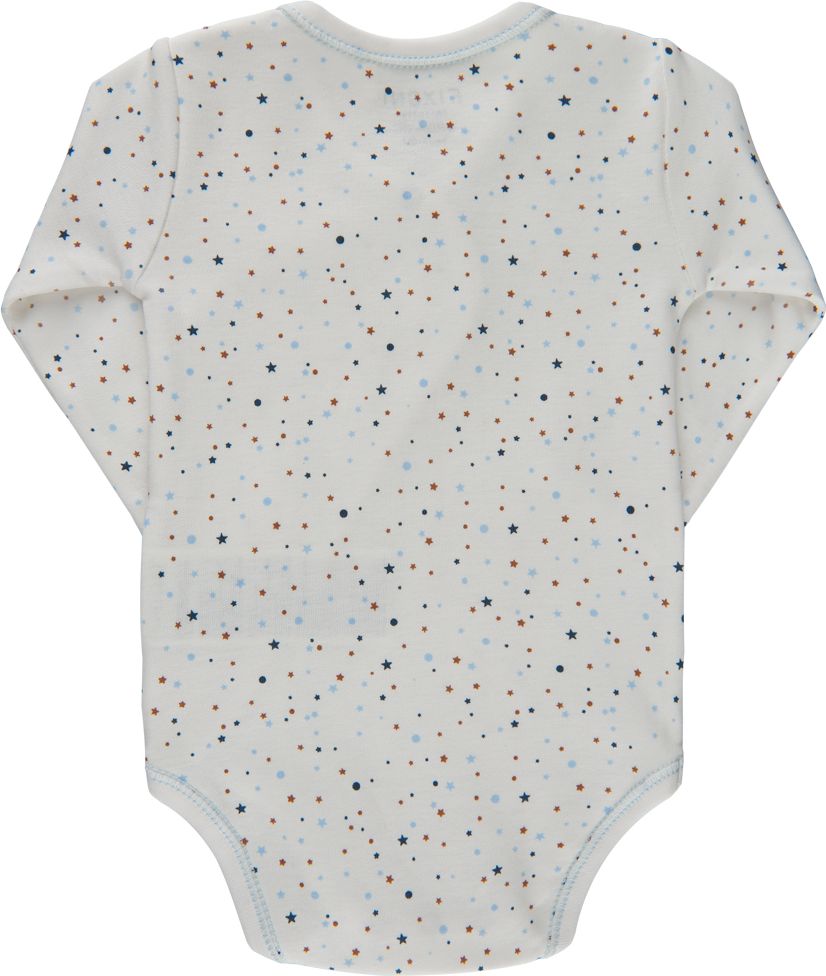 Fixoni novorozenecké body s dlouhým rukávem 422007-7101 Velikost: 50 - obrázek 2
