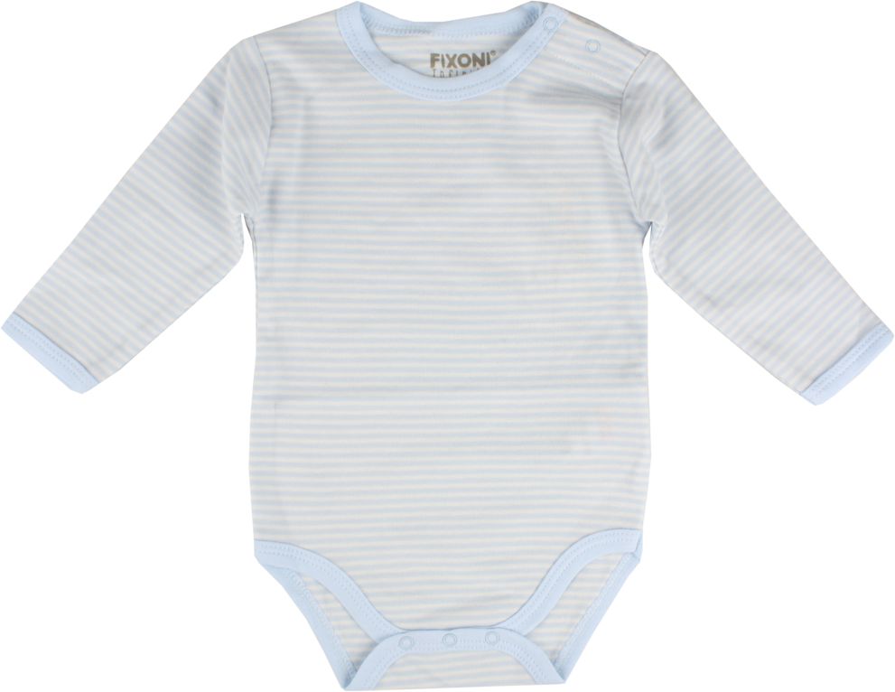 Fixoni novorozenecké body s dlouhým rukávem Oekotex 32260-03-21 Velikost: 50 - obrázek 1