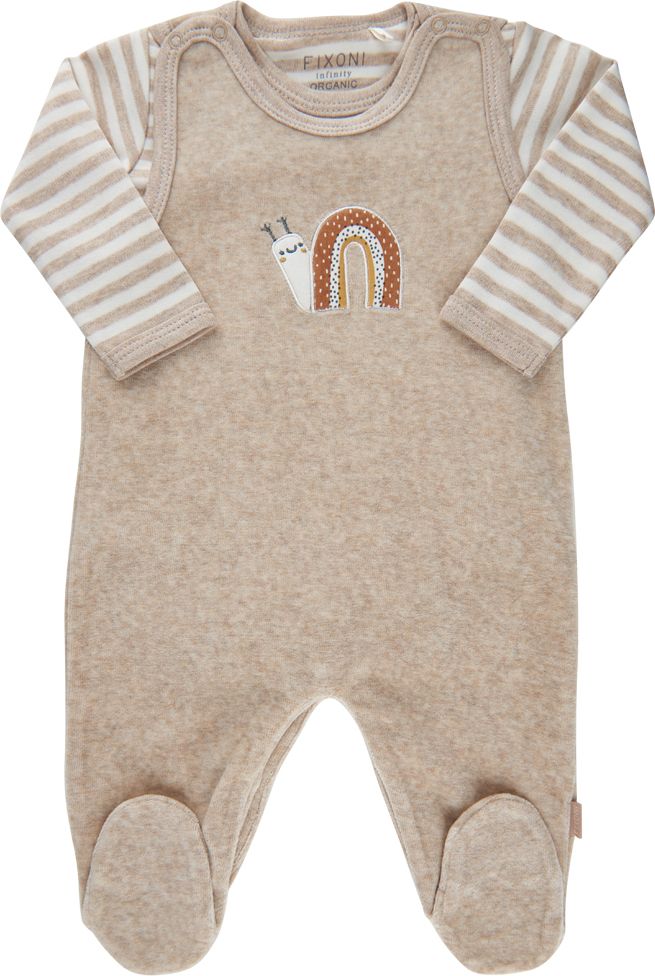 Fixoni novorozenecký set-body s dlouhým rukávem a dupaček 422001-2601 Velikost: 50 - obrázek 1