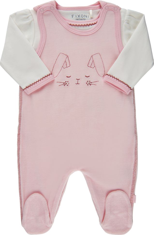 Fixoni novorozenecký set-body s dlouhým rukávem a dupaček 422001-6101 Velikost: 50 - obrázek 1