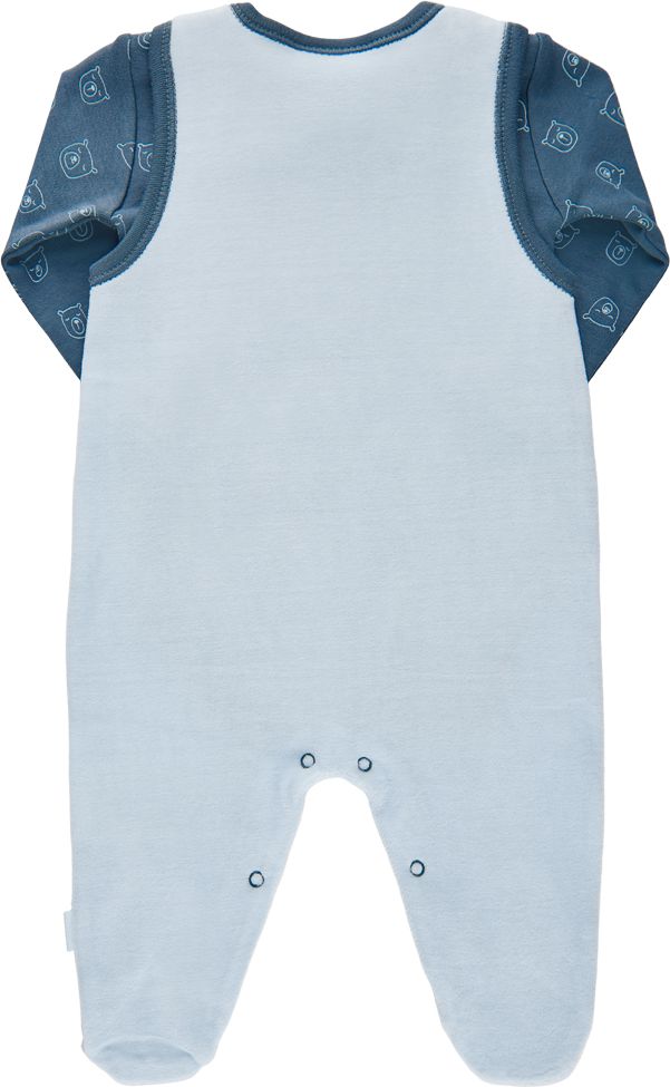 Fixoni novorozenecký set-body s dlouhým rukávem a dupaček 422001-7101 Velikost: 50 - obrázek 2