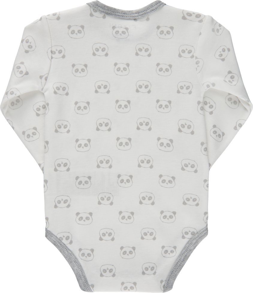 Fixoni novorozenecké body s dlouhým rukávem 422006-1236 Velikost: 50 - obrázek 2