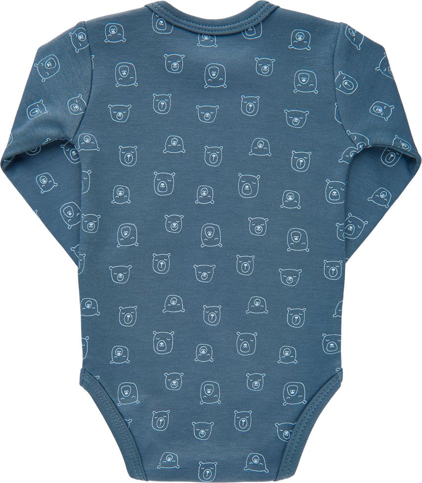 Fixoni novorozenecké body s dlouhým rukávem 422006-7337 Velikost: 50 - obrázek 2