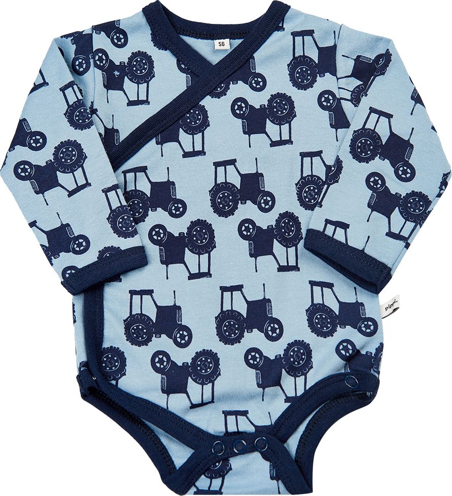 Pippi novorozenecké body s dlouhým rukávem set 4 ks 4760-725 Velikost: 50 - obrázek 5