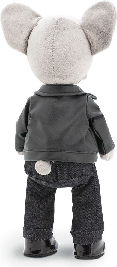 Max - šedý buldoček v kožené bundě  s kostřičkou od firmy ORANGE TOYS - obrázek 5