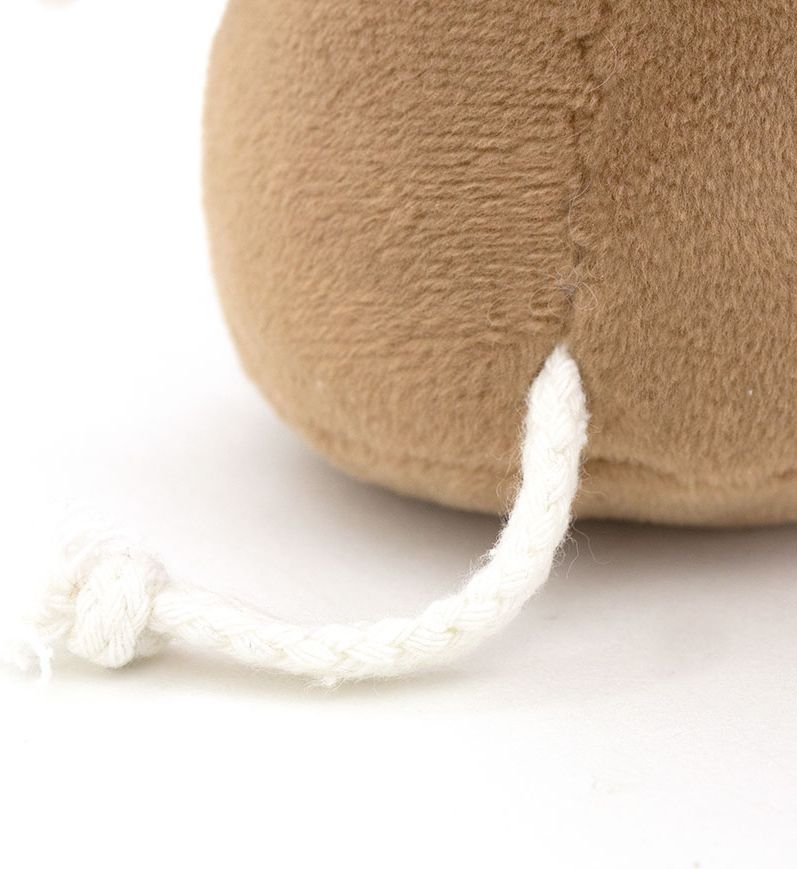 Světle hnědý volík Moo s rolničkou od firmy ORANGE TOYS - 12 cm - obrázek 4