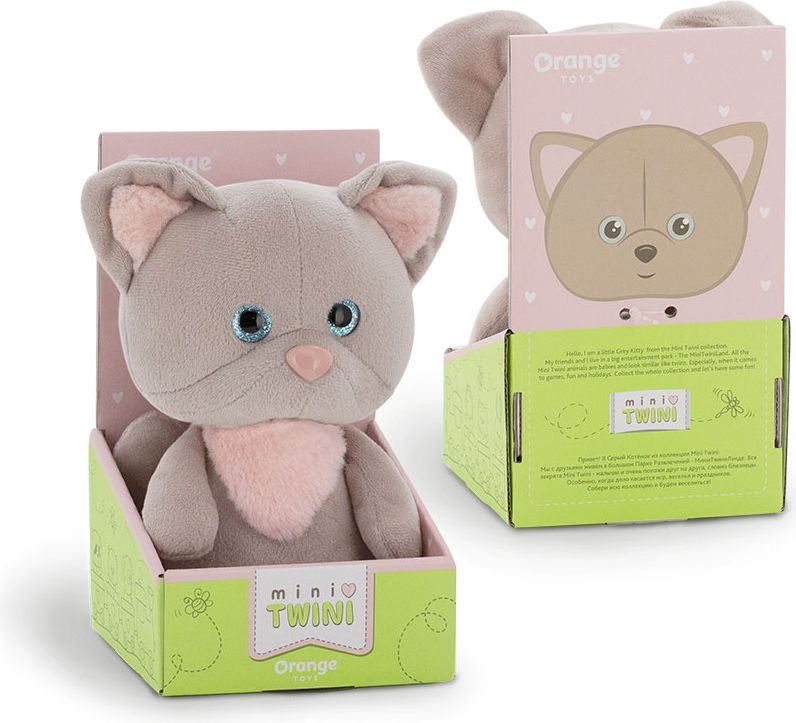 Mini koťátko - šedé  od firmy ORANGE TOYS - obrázek 2