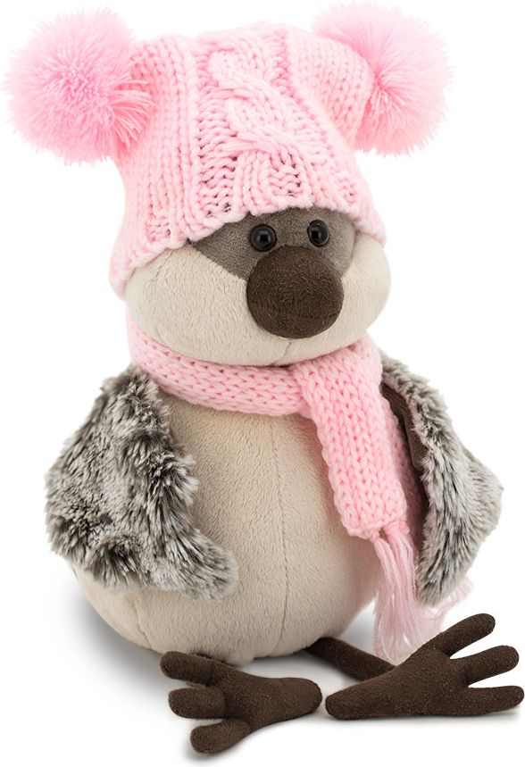 Vrabec v růžové čepičce od firmy ORANGE TOYS - obrázek 1