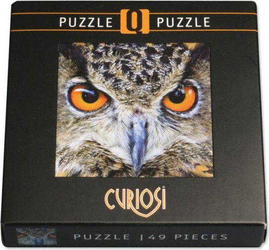 q-puzzle curiosi  sova  66 dílků - obrázek 1