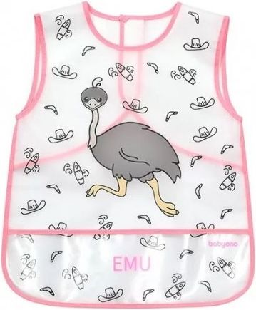BabyOno Dětská zástěrka ACTIVE BABY - Emu - obrázek 1