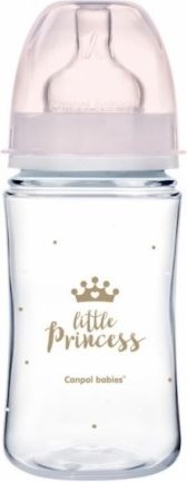 Antikoliková lahvička 240ml Canpol Babies - Little Princess - obrázek 1