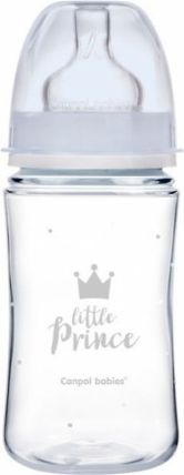 Antikoliková lahvička 240ml Canpol Babies - Little Prince - obrázek 1