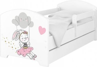 BabyBoo Dětská postel 140 x 70cm - Rabbit - obrázek 1
