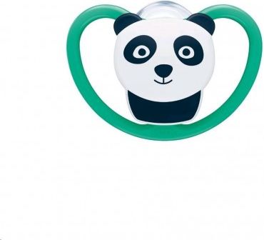 Šidítko Space NUk 6-18m panda, Zelená, 6-18 m - obrázek 1