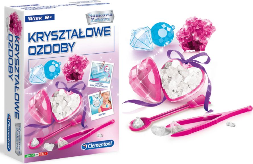 Clementoni Vzdělávací křišťálové ozdoby - obrázek 1