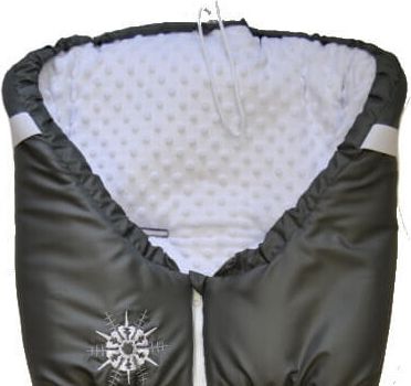 Dětský zimní fusak Dětský svět winter sport MINKY šedý/bílá - obrázek 7