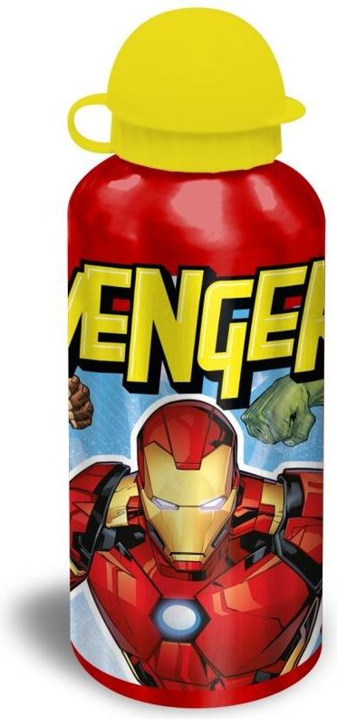 EUROSWAN ALU láhev Avengers red Hliník, Plast, 500 ml - obrázek 1