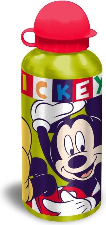 EUROSWAN ALU láhev Mickey green Hliník, Plast, 500 ml - obrázek 1