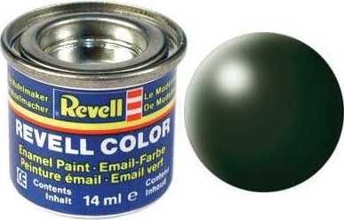 Barva Revell emailová - 32363: hedvábná tmavě zelená (dark green silk) - obrázek 1