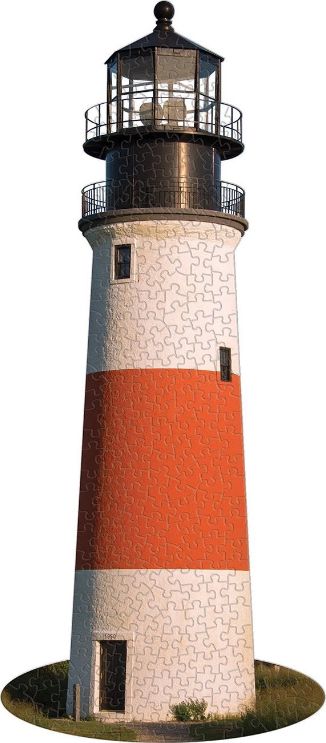 GALISON Tvarové puzzle Den u moře 2v1 450 dílků - obrázek 3