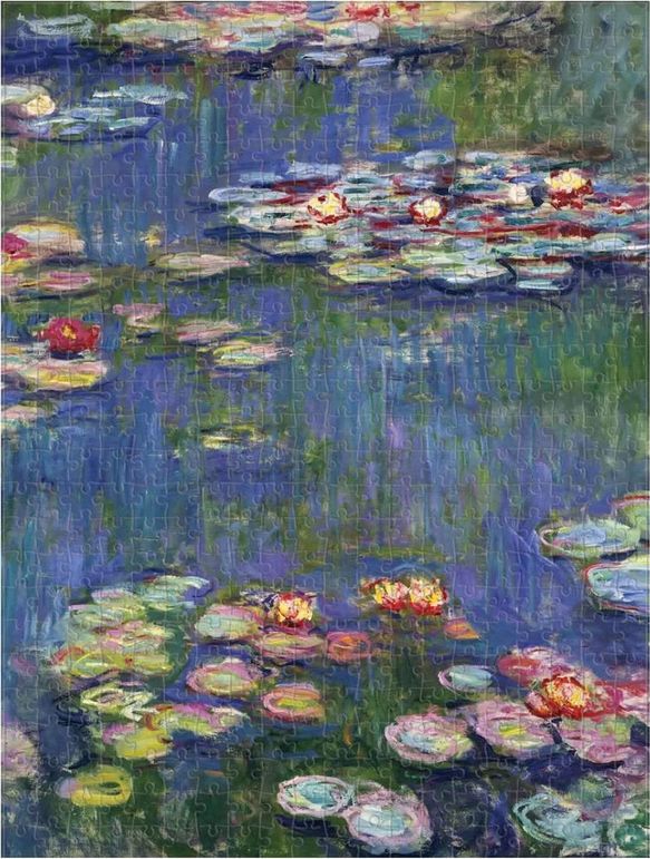 GALISON Oboustranné puzzle Monet 500 dílků - obrázek 2