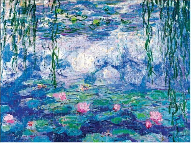 GALISON Oboustranné puzzle Monet 500 dílků - obrázek 3
