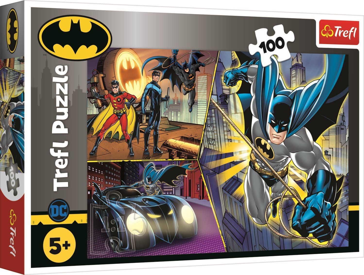TREFL Puzzle Nebojácný Batman 100 dílků - obrázek 2
