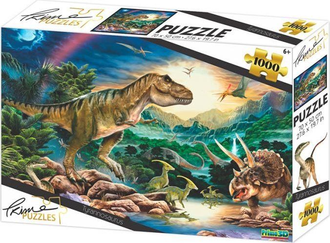 PRIME 3D Puzzle Tyranosaurus 3D 1000 dílků - obrázek 1