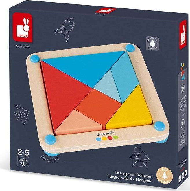 JANOD Origami Tangram s předlohami - obrázek 1