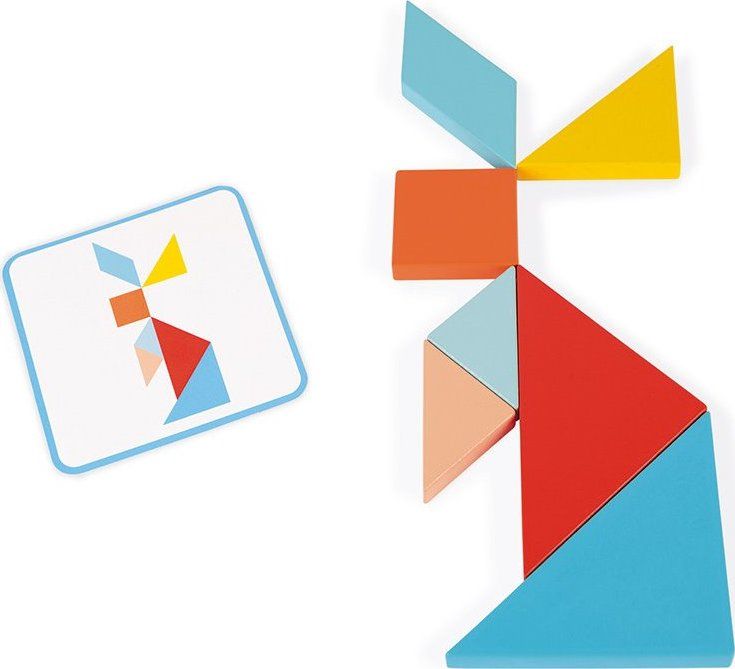 JANOD Origami Tangram s předlohami - obrázek 4