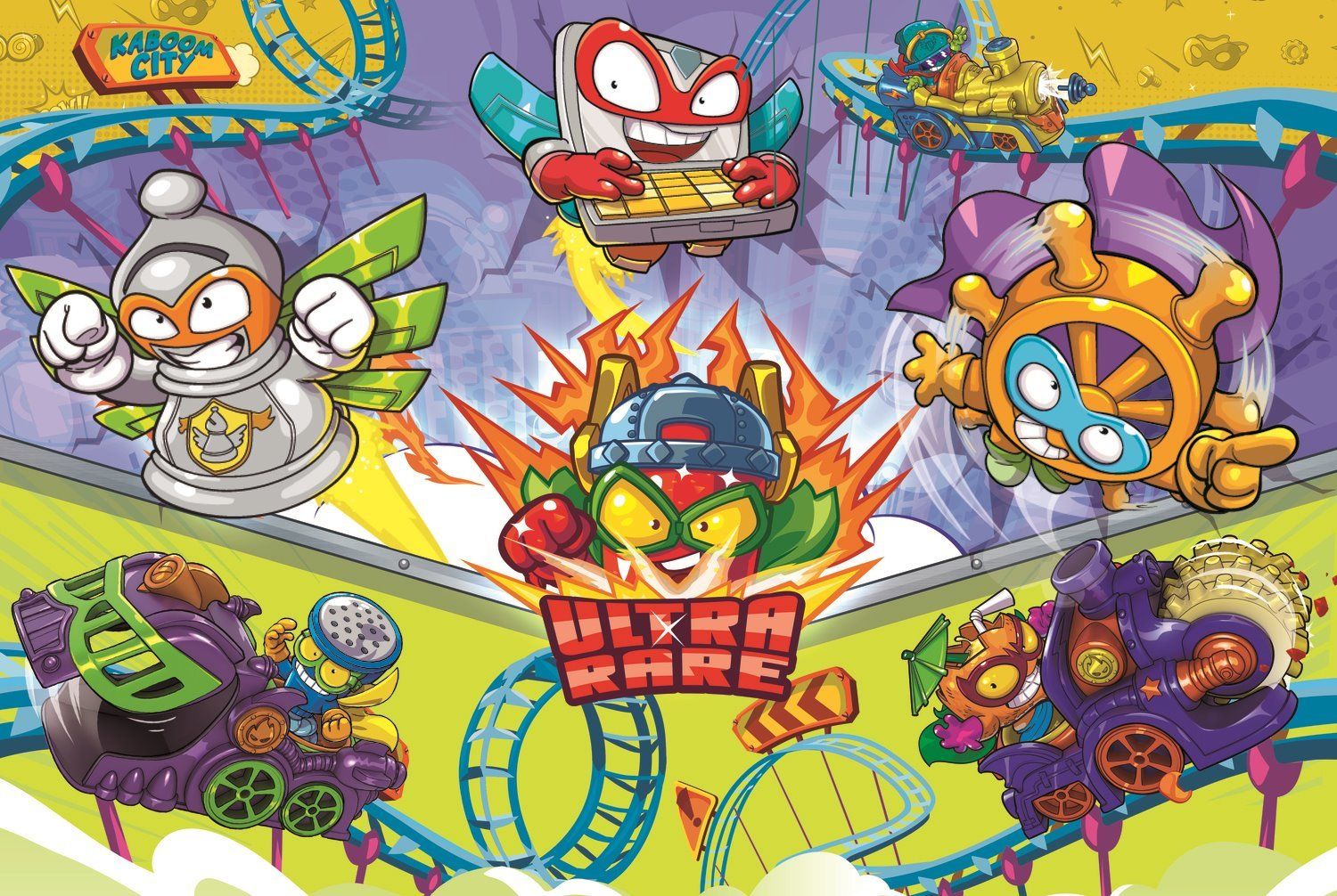 TREFL Puzzle Šílení Super Zings 100 dílků - obrázek 1