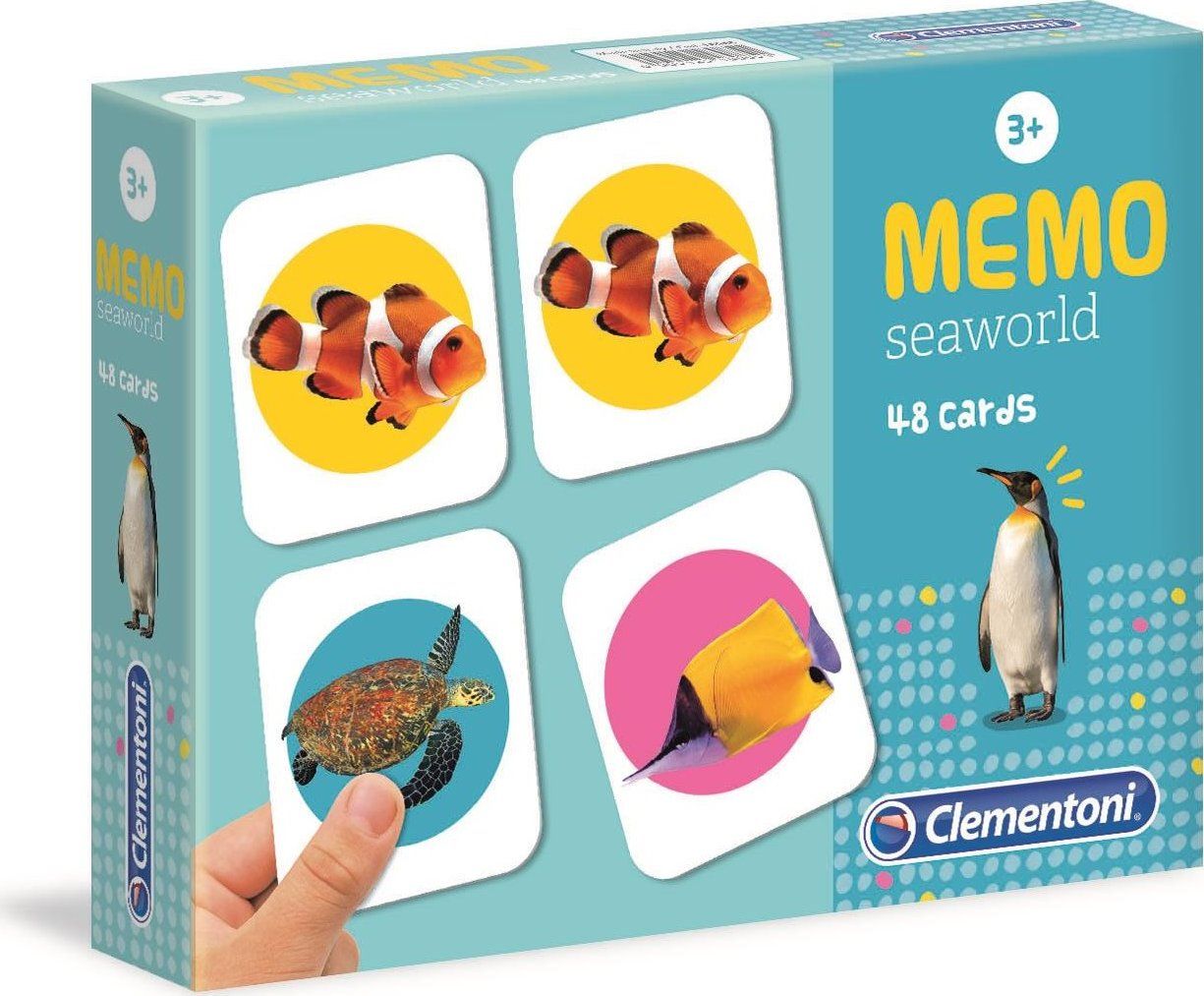 CLEMENTONI Pexeso Mořský život - obrázek 1
