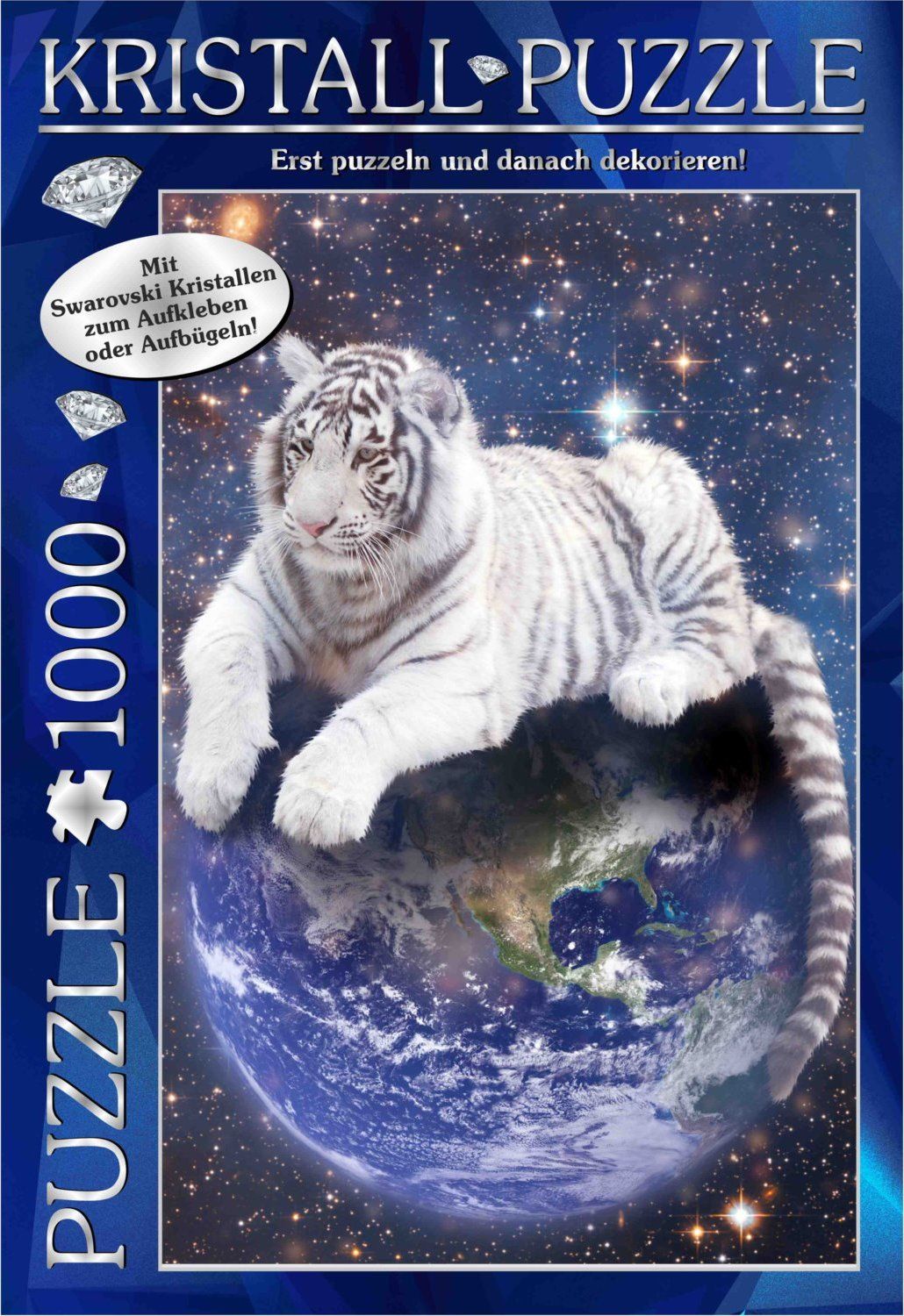 M.I.C. M.I.C. Puzzle s drahokamy Swarovski Svět objevů 1000 dílků - obrázek 1