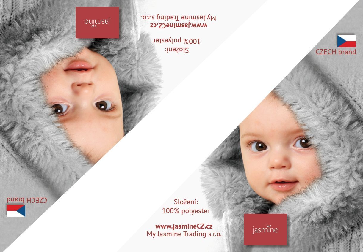 JASMINE Zimní fusak s kožíškem - světle šedý - obrázek 3