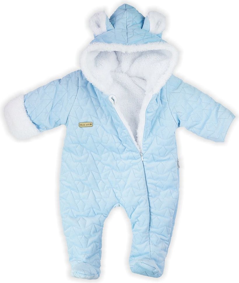 Zimní kojenecký overal Nicol Kids Winter modrý 68 (4-6m)