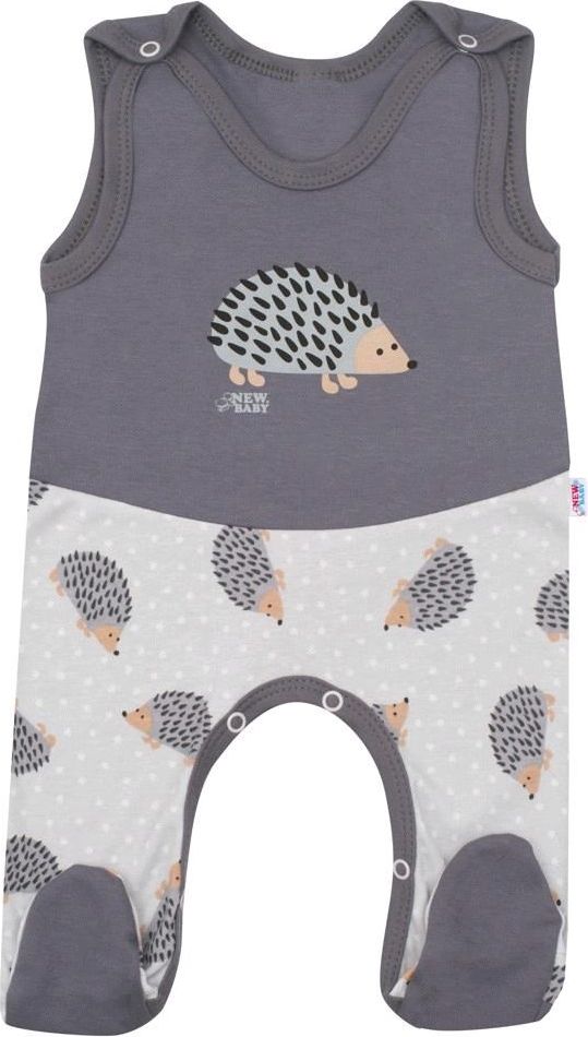 Kojenecké dupačky New Baby Ježek 80 (9-12m) - obrázek 1