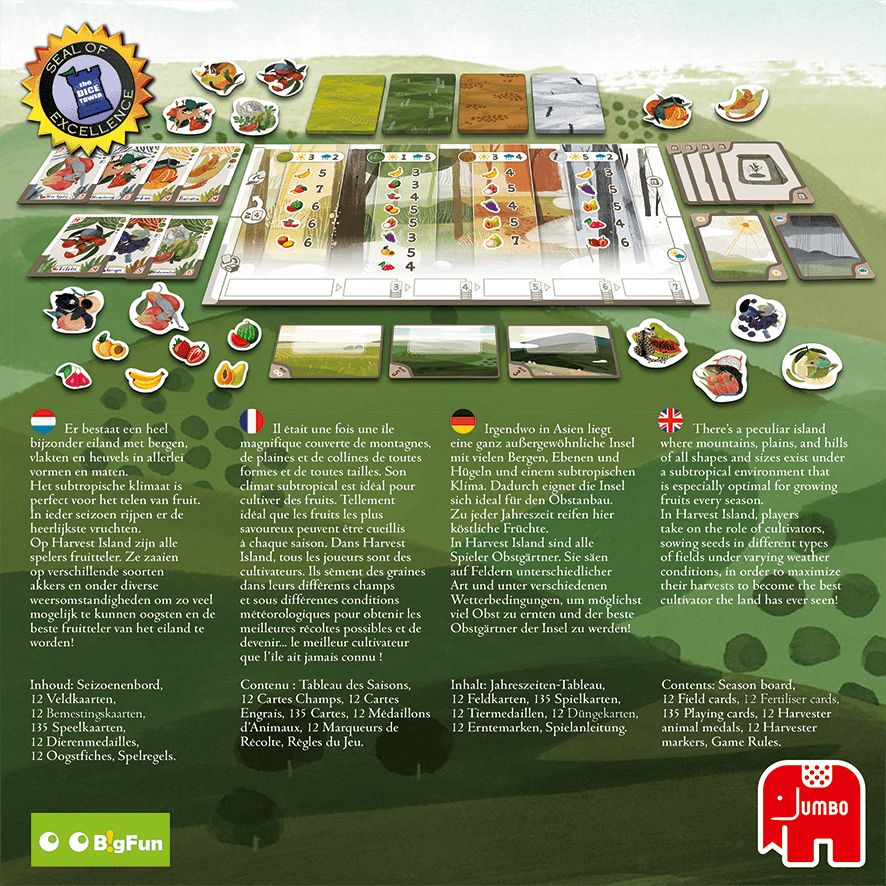 Jumbo Harvest Island - DE/FR/NL/EN - obrázek 2