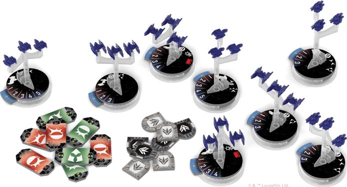 Fantasy Flight Games Star Wars Armada: Separatist Fighter Squadrons Expansion Pack - obrázek 2