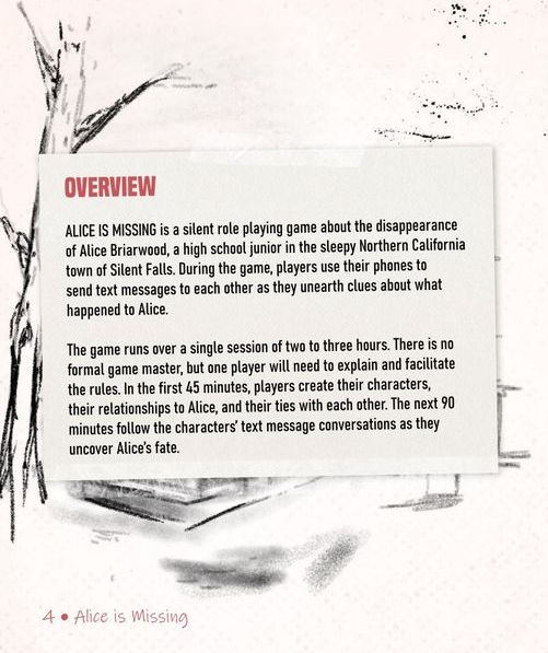 Renegade Games Alice Is Missing - A Silent RPG - obrázek 2