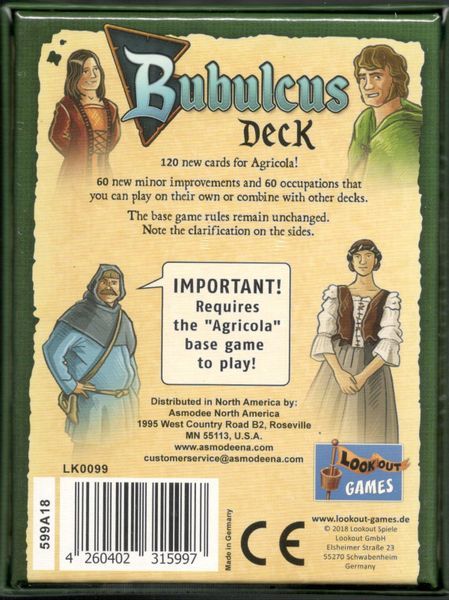 Lookout Games Agricola: Bubulcus Deck - obrázek 2