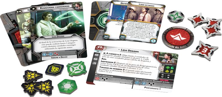 FFG Star Wars Legion - Leia Organa Commander Expansion - obrázek 3
