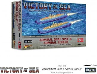 Warlord Games Victory at Sea: Cruisers - Admiral Graf Spee & Admiral Scheer - obrázek 1